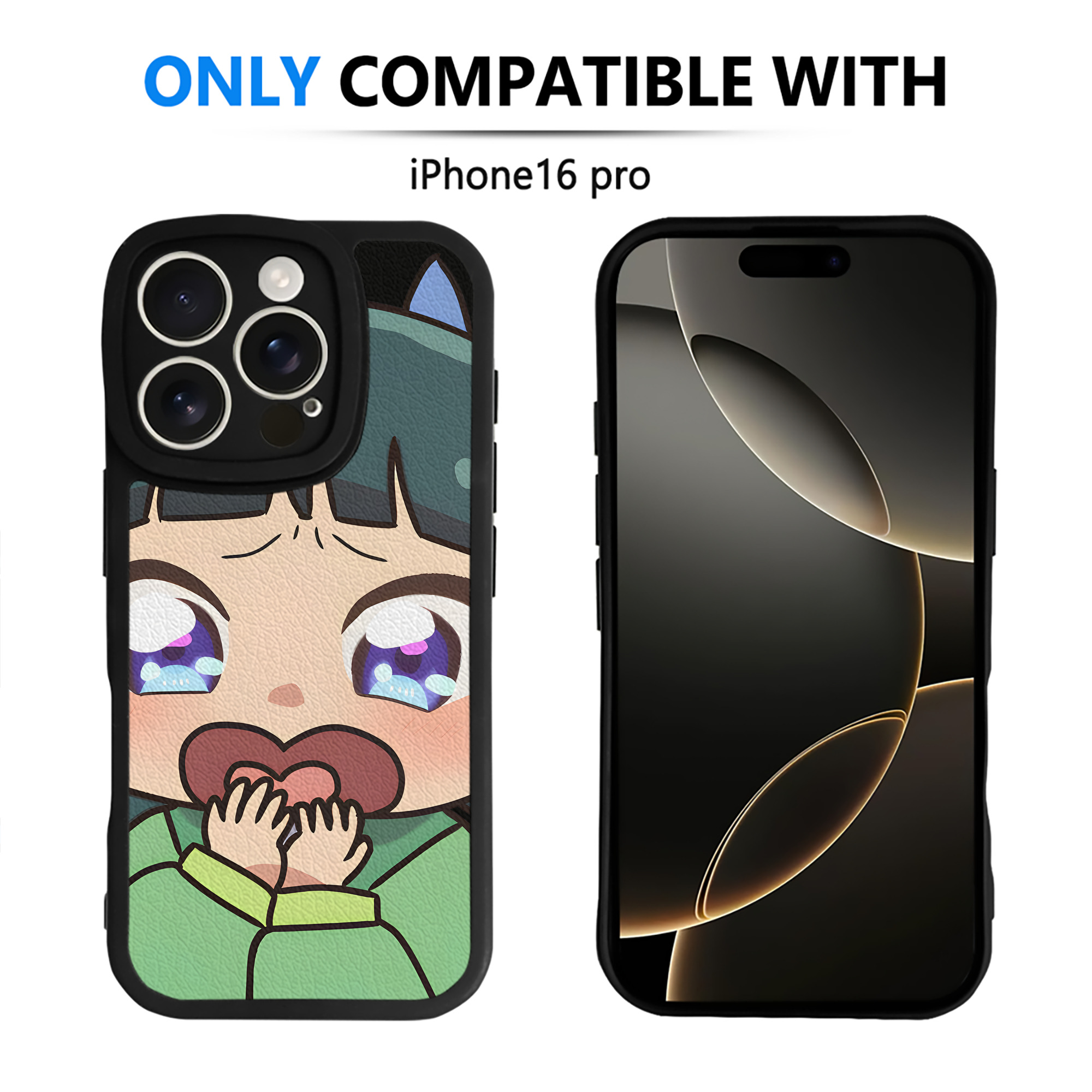 （画像用） 薬屋のひとりごと The Apothecary Diaries 【iPhone 16シリーズ対応】シリコンスマホケース（レザー調） 材質：シリコン